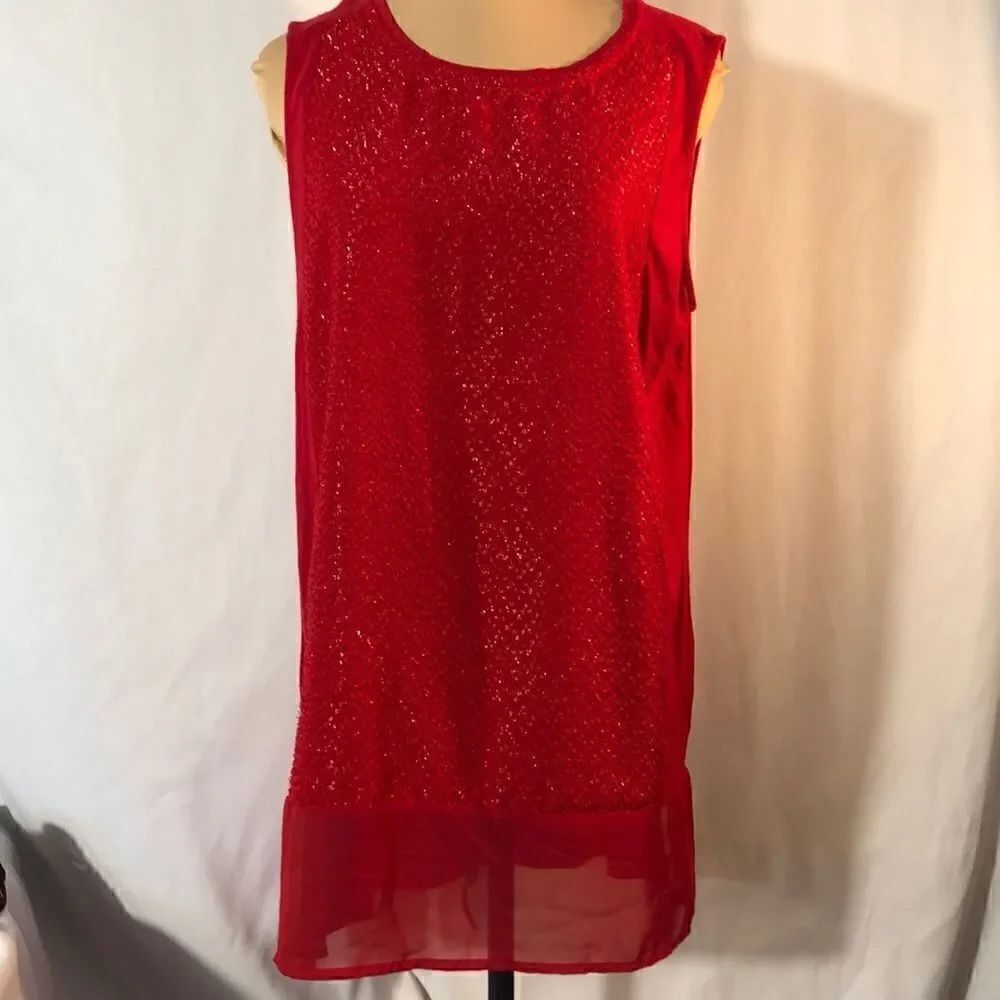 Apt 9 women’s medium sleeveless tunic size medium